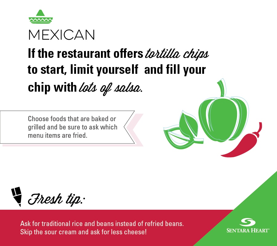 Healthy Tip: Mexican Cuisine