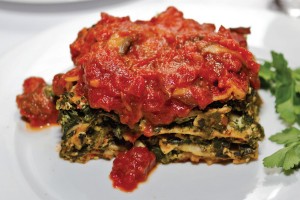 Spinach and Mushroom Lasagna