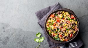 Black Bean and Quinoa Salad with Citrus Dressing